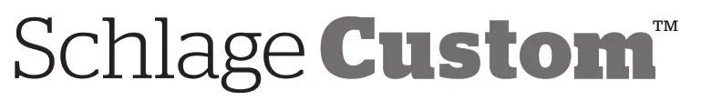 Schlage Custom logo