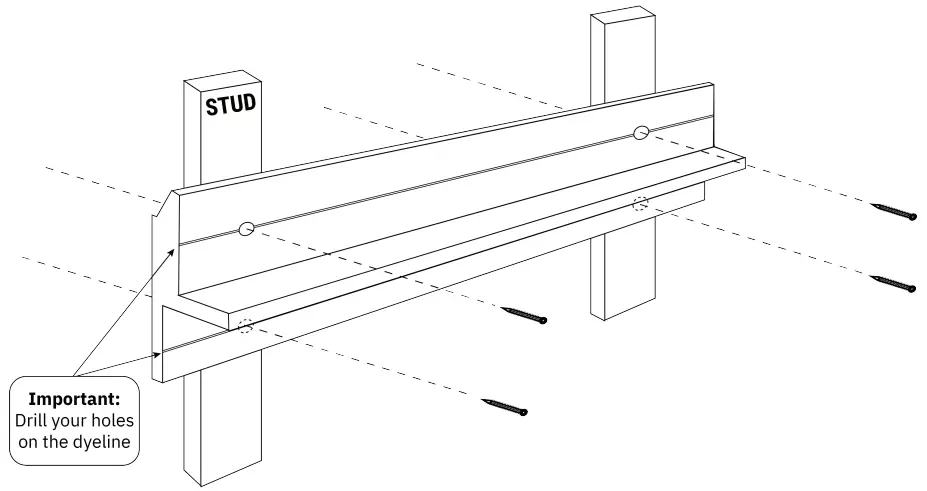 REALCRAFT 0114 Floating Wood Shelf - Figure 2