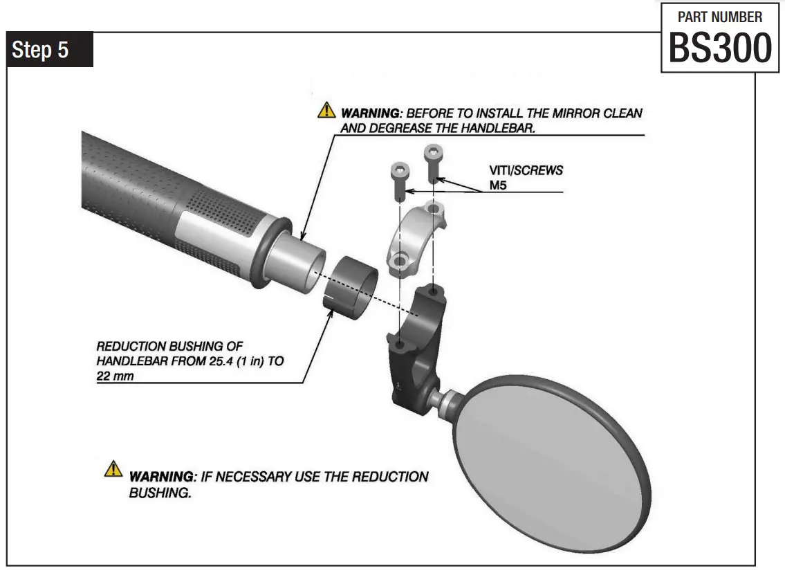 rizoma MI BS300 00 Rearview Mirror - Figure 8
