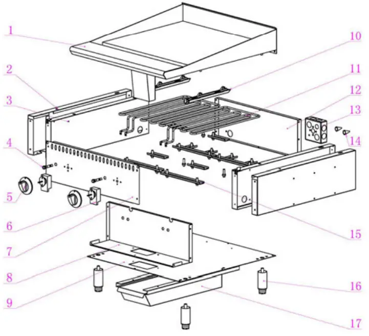 PATRIOT PT-G12-E Countertop Electric Griddle-fig7