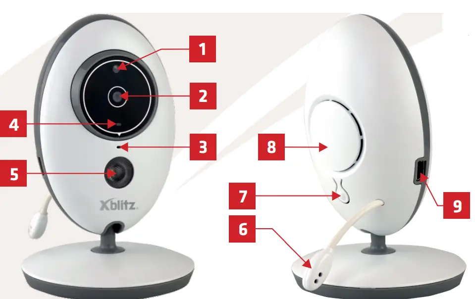 Xblitz-KINDER-500-Baby-Monitor-Camera-FIG-2