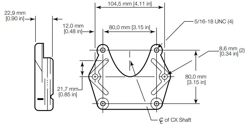 Honeywell CX SERIES MICRO SWITCH - ADAPTER
