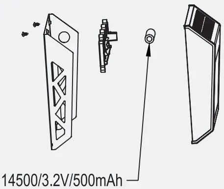 HOFTRONIC 5438189 Numa Solar House Number Sign-fig4