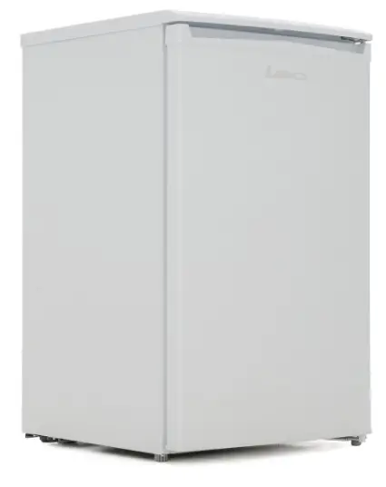 Lec L5017W-S-B White Under Counter Larder Fridge