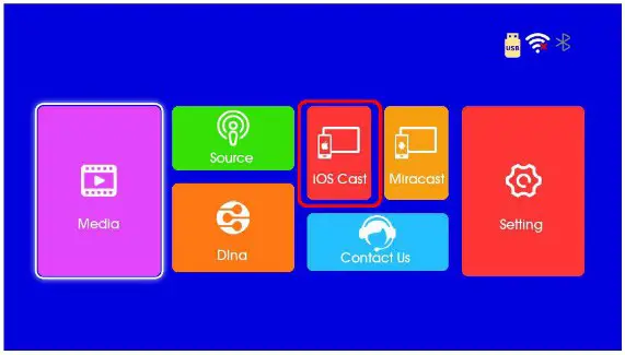 Projectors BT3 Micro Projector - settings 1