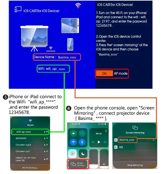 Projectors BT3 Micro Projector - settings 5