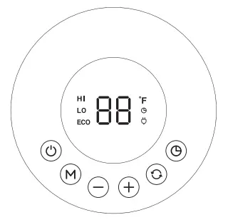 Dreo Space Heater (2)