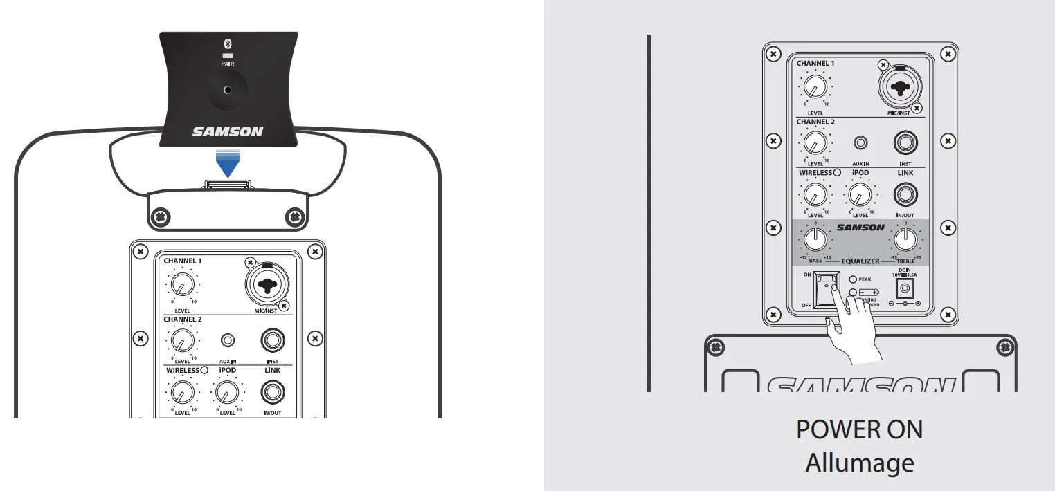 Samson 30-Pin Bluetooth Receiver-1