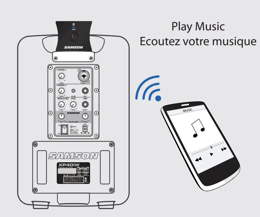 Samson 30-Pin Bluetooth Receiver-5