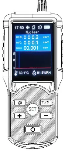 ATO JD-3001 Portable Geiger Counter-fig1
