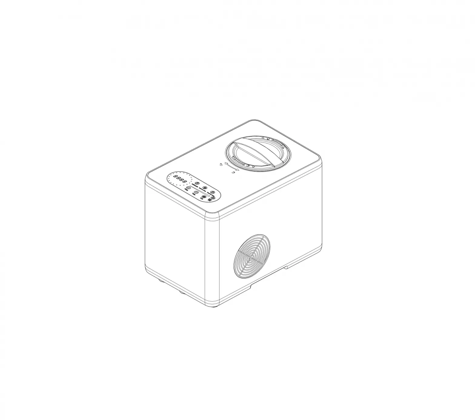 Vivo Home Vh762 Compact Ice-cream Maker User Manual Vivo Home Vh762 Compact Ice-cream Maker User Manual