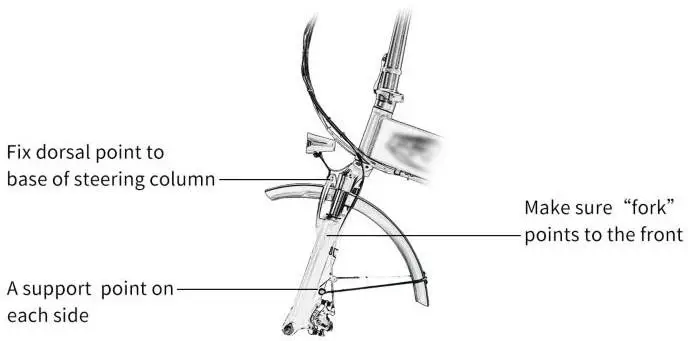 ENGWE BIKES EP 2 750W Folding Electric Mountain Bike - Assembling 3