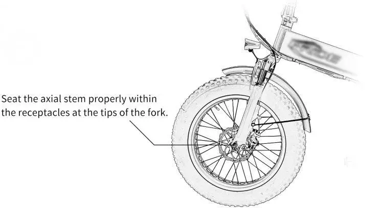 ENGWE BIKES EP 2 750W Folding Electric Mountain Bike - Assembling 4