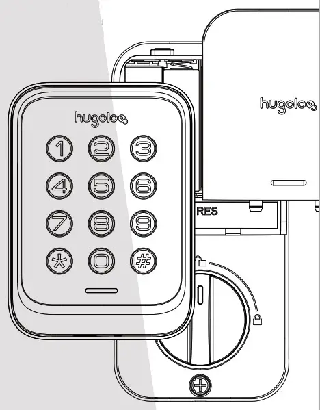 hugolog keyless entry door lock - Cover