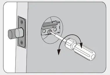 hugolog keyless entry door lock - Is the door edge chiseled D