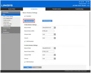 LINKSYS E7350 AX1800 - Add a new node