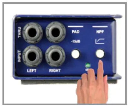 Radial engineering J48 1-channel Active 48v Direct Box - Figure 7