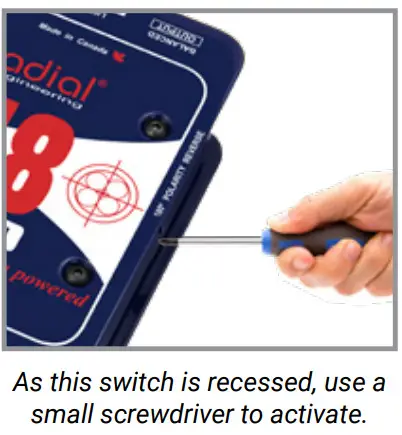 Radial engineering J48 1-channel Active 48v Direct Box - Figure 8