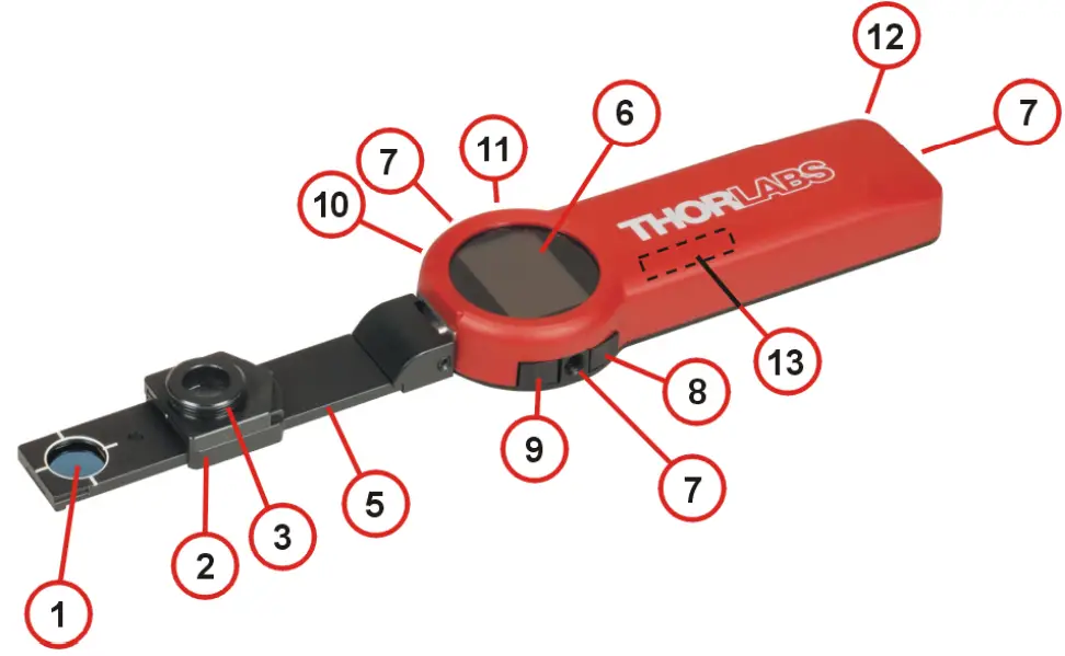 THORLABS PM160T Series Thermal Sensor Power Meter with Bluetooth and USB - fig 1