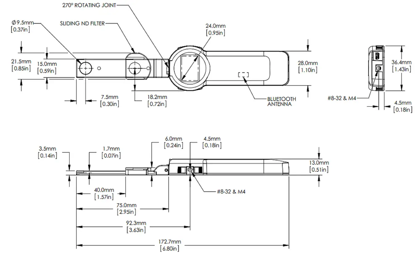 THORLABS PM160T Series Thermal Sensor Power Meter with Bluetooth and USB - fig 17