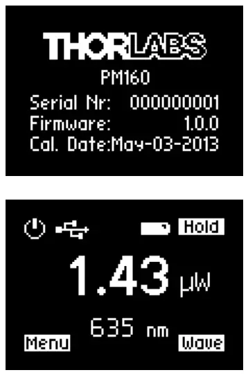 THORLABS PM160T Series Thermal Sensor Power Meter with Bluetooth and USB - fig 5