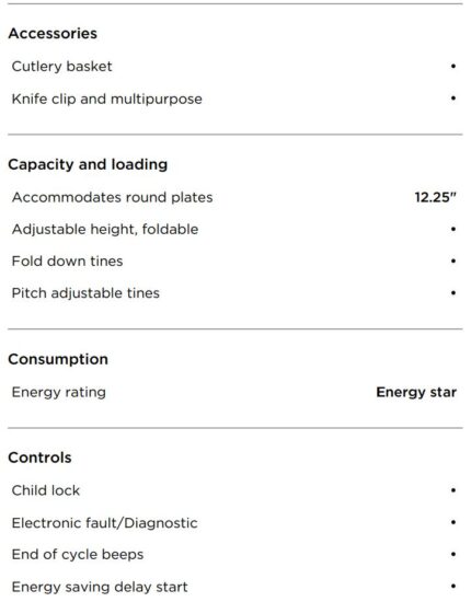 FIG 2 SPECIFICATIONS