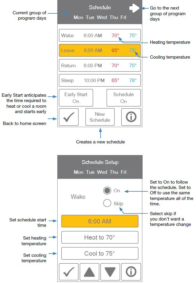 tekmar TEK564 Invita WiFi Thermostat-7