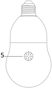 Galyou G6 Light Bulb Camera A02c