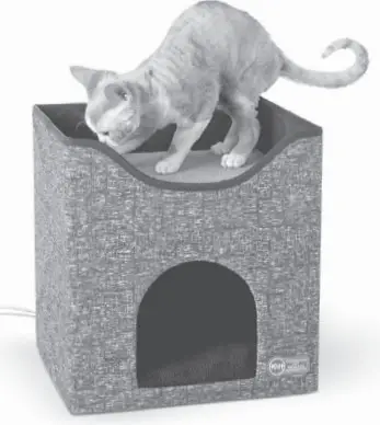 K H B08BJY8LGT Thermo-Kitty Playhouse - Central Garden