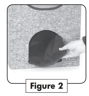 K H B08BJY8LGT Thermo-Kitty Playhouse - Figure 2