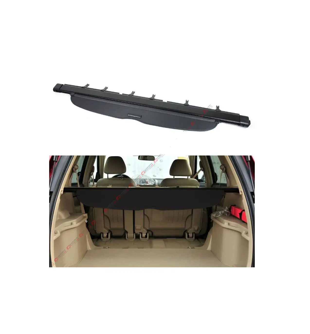 2007-2011 Honda Cr-v Behind 2nd Row Seats Rear Barrier Divider Instruction Manual