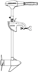MINN KOTA 1352230 Endura C2 Transom Mount Trolling Motor