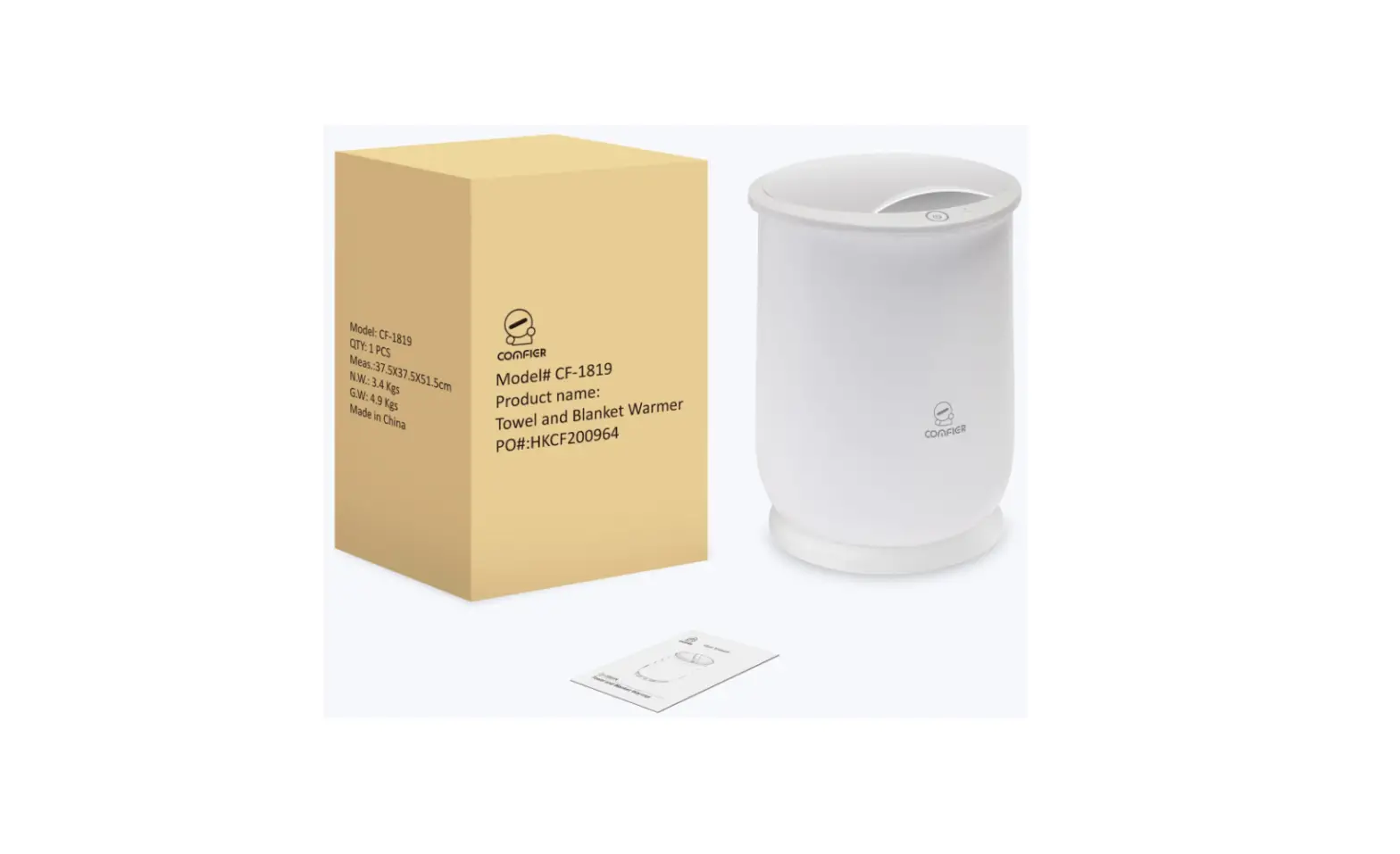 Comfier Cf-e1819 Towel And Blanket Warmer User Manual