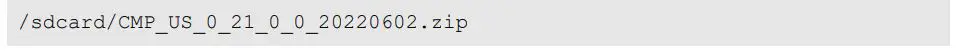 ZEBRA MN-004540-01EN Mobile Parcel - In the ZIP or UPL File field, enter the path of the installation file on the device