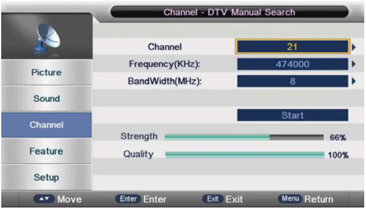 AiM ALED 32HDA 32 Inch Digital HD Ready LED TV - Figure 29