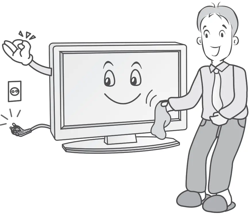 AiM ALED 32HDA 32 Inch Digital HD Ready LED TV - Figure 3