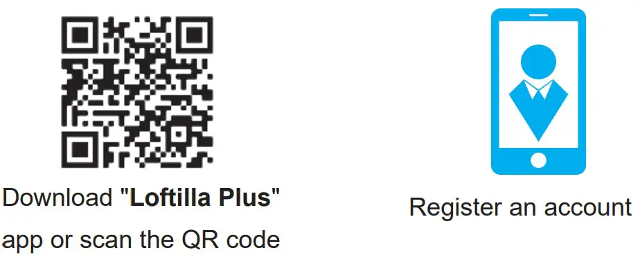 LOFTILLA B0BNB1XSJ2 Body Composition Scale - QR cote