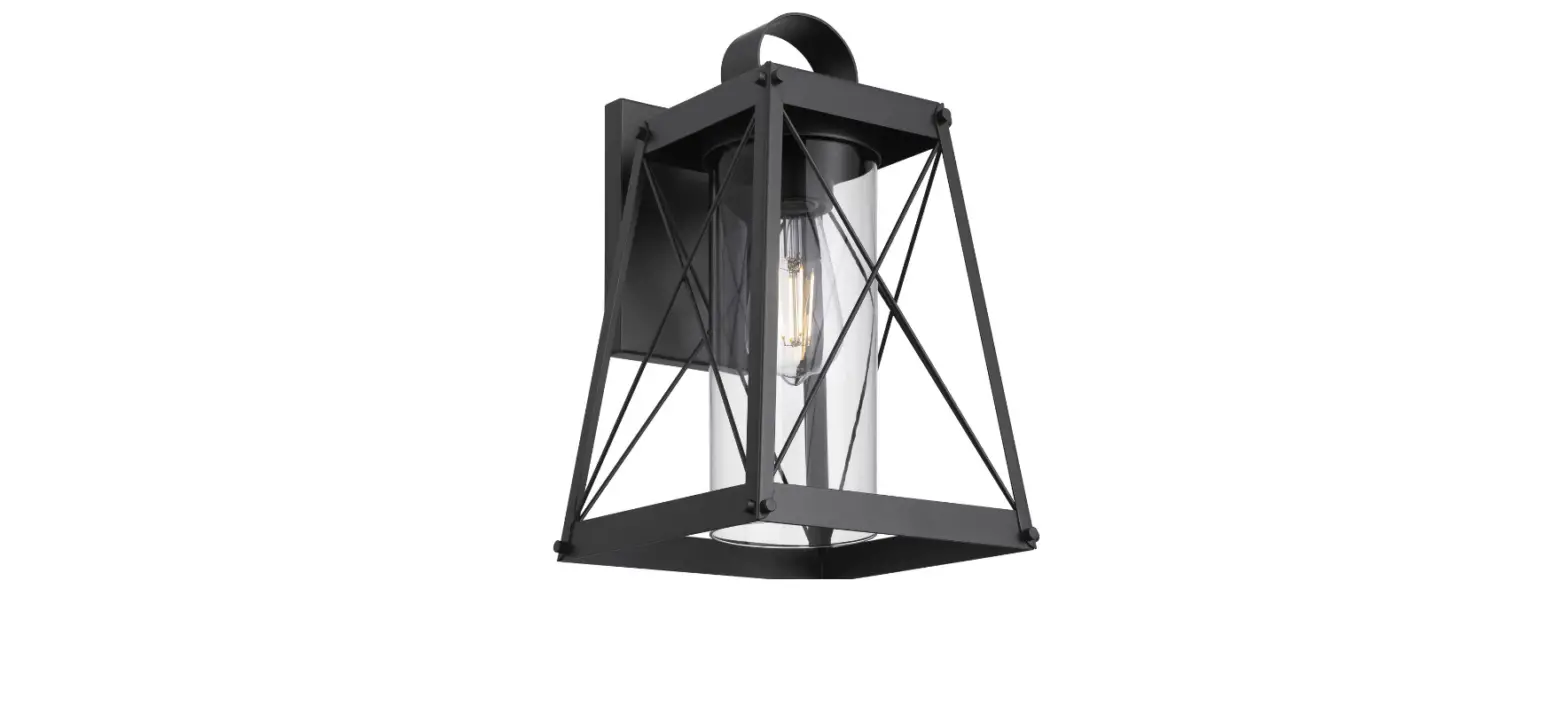 Progress Lighting P560353 Bradberry 1-light 13.5-in Matte Black Outdoor Wall Ligh Instruction Manual