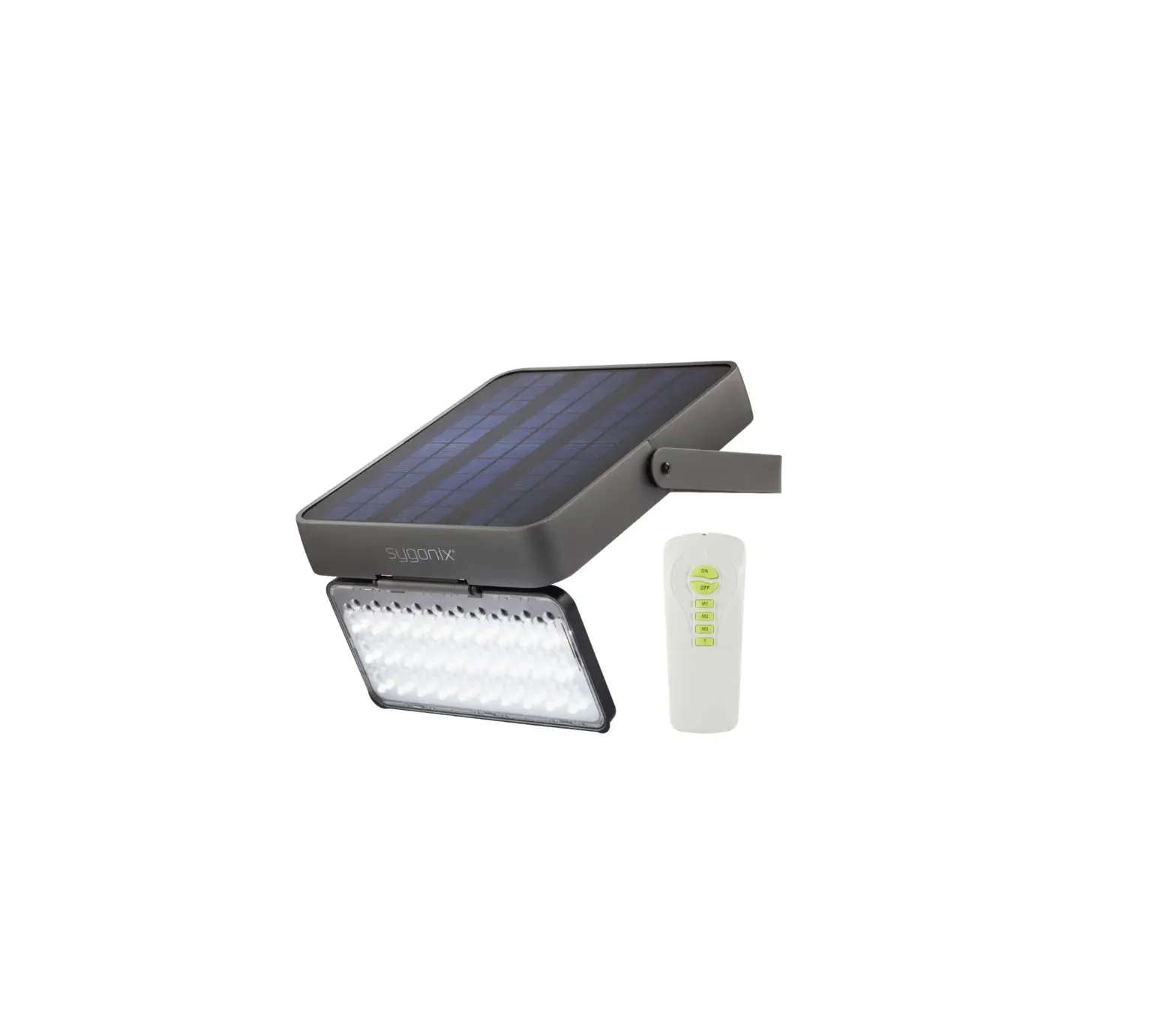 Sygonix 2588304 Solar Powered Led Floodlight Instruction Manual