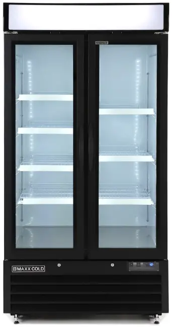 MAXX COLD MXM2-36RHC Glass Door Refrigerators