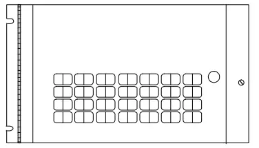 FIre LITe Sensiscan 2000 Fire Alarm Control Panel - Module Dress