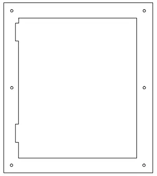 FIre LITe Sensiscan 2000 Fire Alarm Control Panel - Red Trim