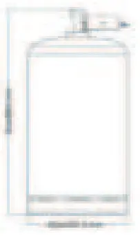 COZZE 90350 13 Inch Gas Pizza Oven with Thermometer - GAS CYLINDER