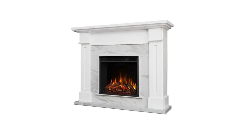 Noble Flame 770 White Electric Fireplace Wall Fireplace User Manual