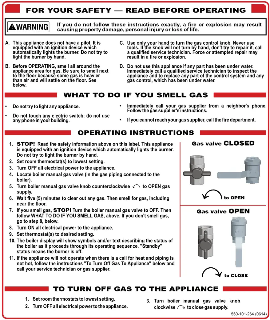 WEIL-McLAIN 383900000 220 Evergreen Pro Condensing Gas Boiler - Figure 5
