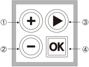 Dana Diabecare RS Insuline Pump - Pump main keypad