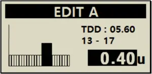 Dana Diabecare RS Insuline Pump - Setting 5