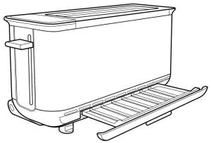 NINJA ST100 Series 2-In-1 Flip Toaster - CLEANING