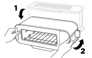 NINJA ST100 Series 2-In-1 Flip Toaster - Position