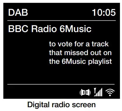 PURE 1492703 Evoke F3 with Bluetooth User Guide - Changing digital stations